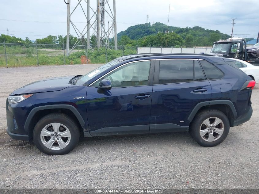 2019 Toyota Rav4 Hybrid Xle VIN: JTMRWRFV4KD027811 Lot: 39744147