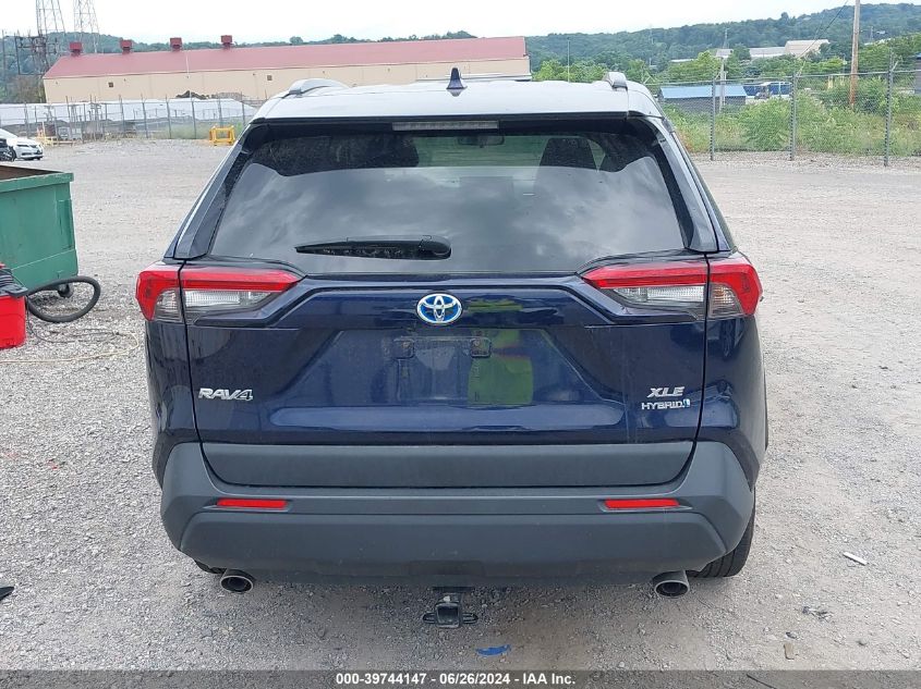 2019 Toyota Rav4 Hybrid Xle VIN: JTMRWRFV4KD027811 Lot: 39744147