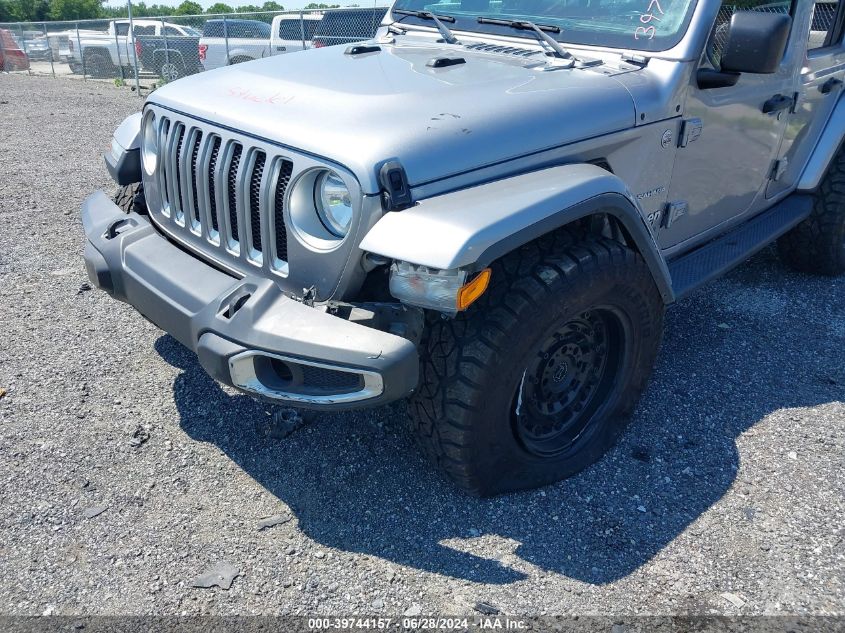 2021 Jeep Wrangler Unlimited Sahara VIN: 1C4HJXEN1MW592783 Lot: 39744157