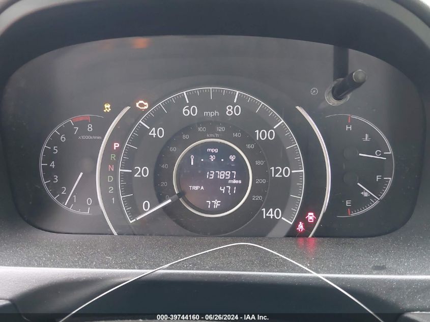 2013 Honda Cr-V Ex VIN: 5J6RM4H58DL011250 Lot: 39744160