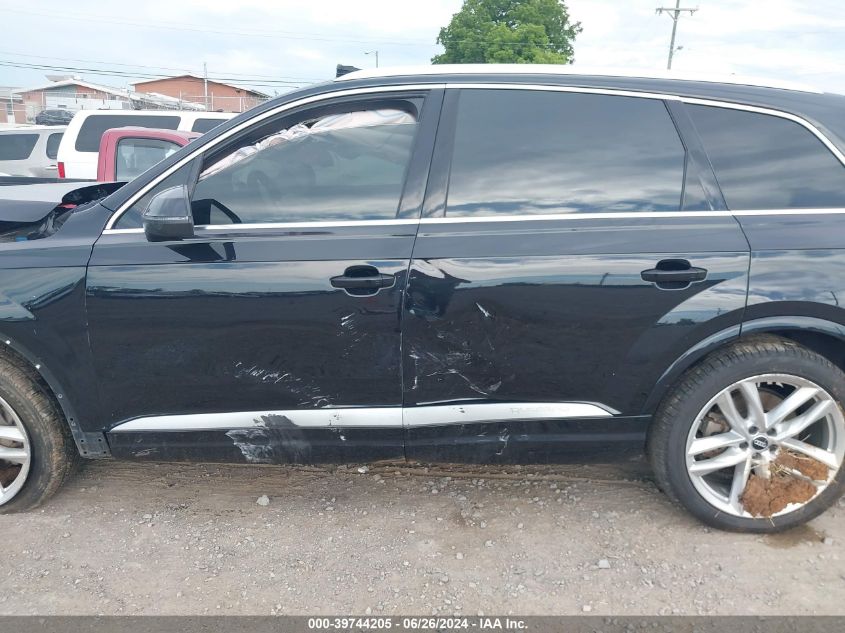 2018 Audi Q7 3.0T Premium VIN: WA1VAAF70JD009606 Lot: 39744205