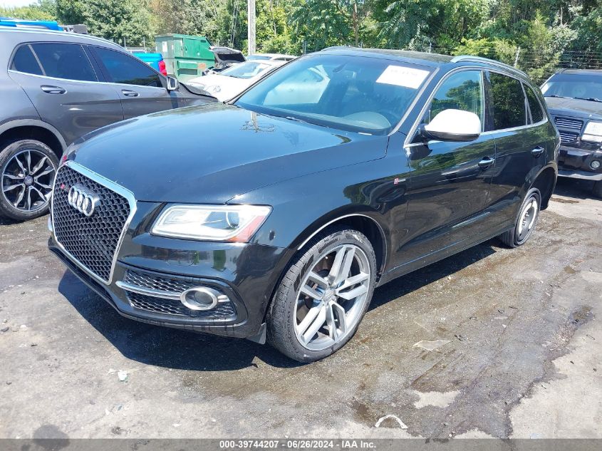 2015 Audi Sq5 3.0T Premium Plus VIN: WA1CGAFPXFA082920 Lot: 39744207