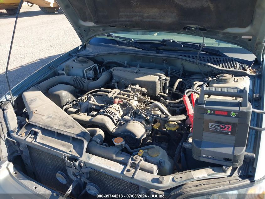 2002 Subaru Outback VIN: 4S3BH665327654573 Lot: 39744218