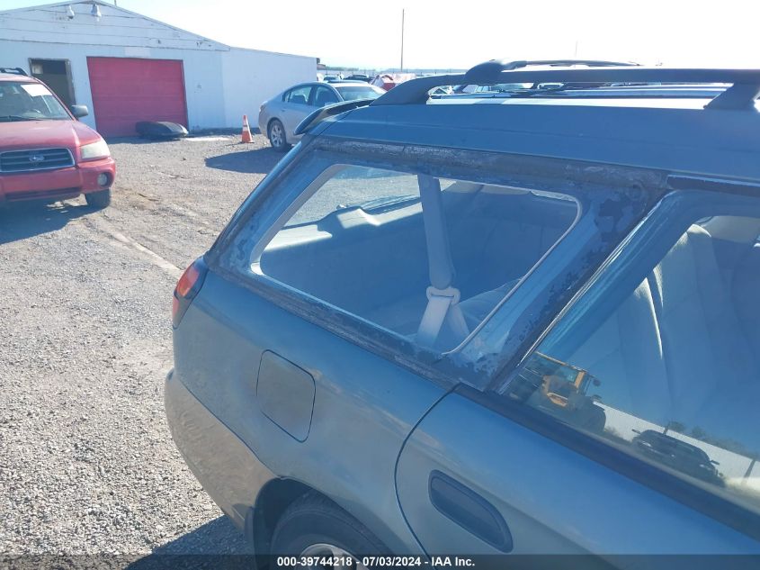 2002 Subaru Outback VIN: 4S3BH665327654573 Lot: 39744218