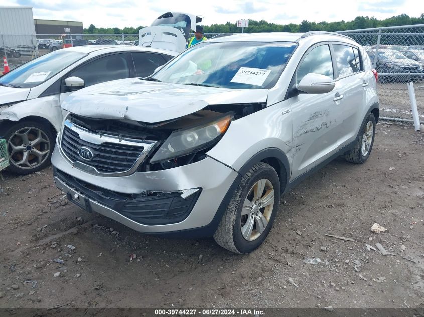 2011 Kia Sportage Lx VIN: KNDPBCA21B7079179 Lot: 39744227