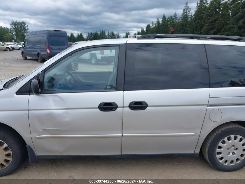 2002 Honda Odyssey Lx VIN: 2HKRL18592H567429 Lot: 39744230