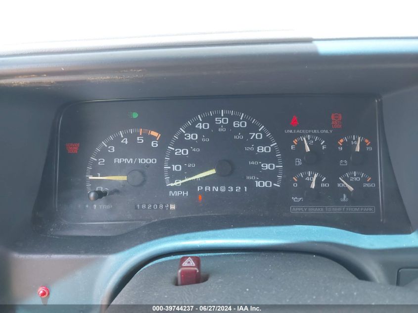 1996 Chevrolet Gmt-400 K1500 VIN: 1GCEK14R6TZ135353 Lot: 39744237