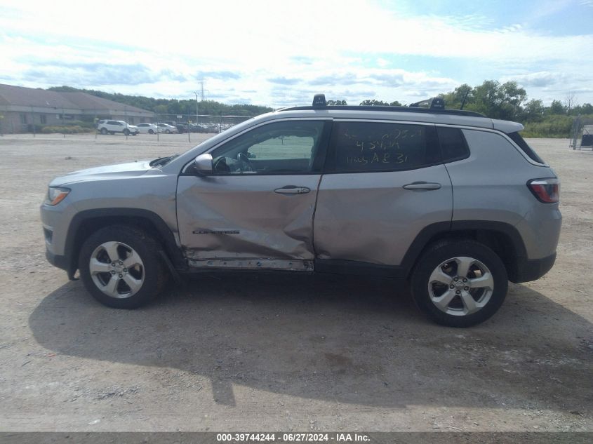 2018 Jeep Compass Latitude 4X4 VIN: 3C4NJDBB0JT482174 Lot: 39744244