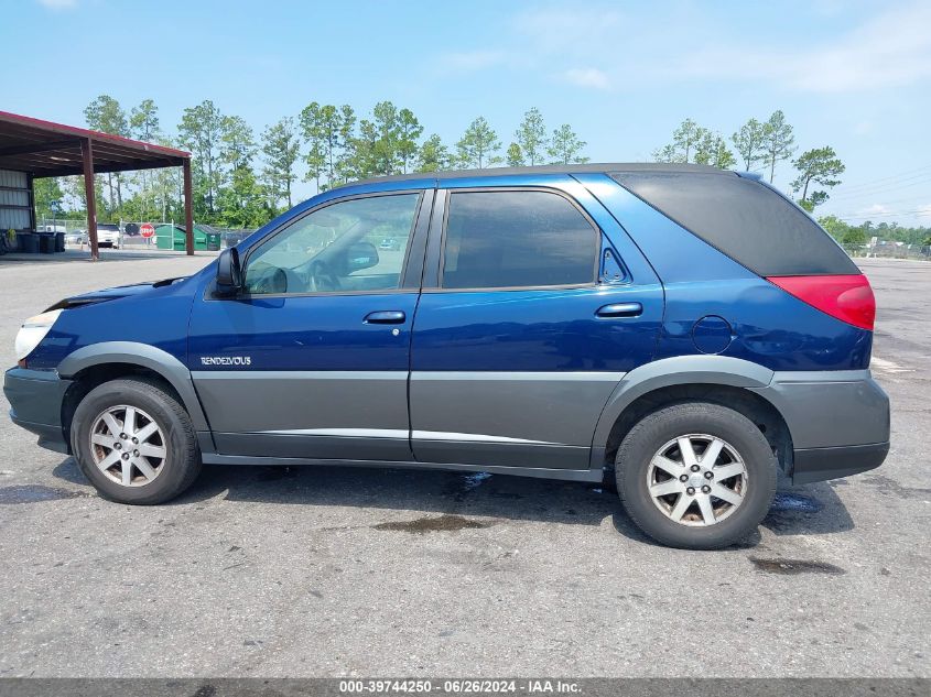 2002 Buick Rendezvous Cx VIN: 3G5DA03E02S584960 Lot: 39744250