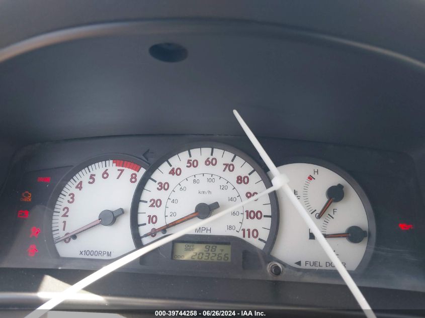 2003 Toyota Corolla S VIN: 1NXBR32E53Z090103 Lot: 39744258