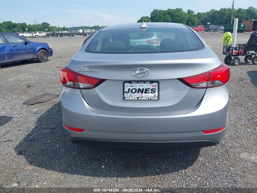 5NPDH4AE9GH733365 2016 HYUNDAI ELANTRA - Image 16