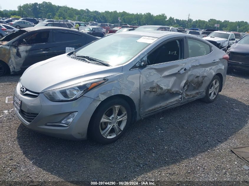 5NPDH4AE9GH733365 2016 HYUNDAI ELANTRA - Image 2