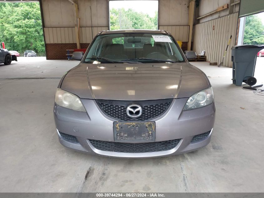 2005 Mazda Mazda3 I VIN: JM1BK12F951272204 Lot: 39744294