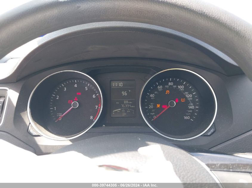 2017 Volkswagen Jetta S VIN: 3VW167AJ7HM371505 Lot: 39744305