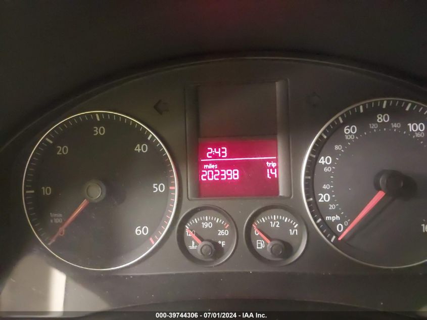 2006 Volkswagen Jetta Tdi VIN: 3VWST81K96M021544 Lot: 39744306