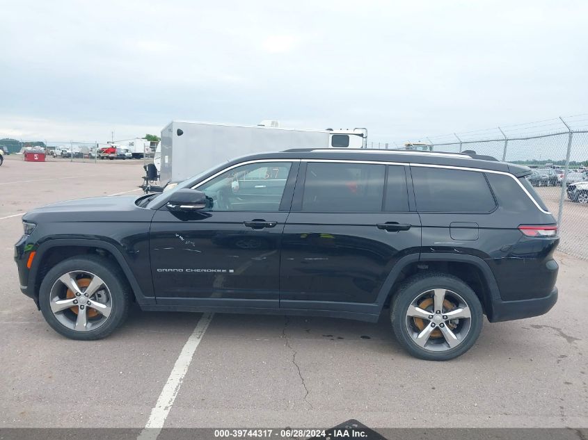 2021 Jeep Grand Cherokee L Limited 4X4 VIN: 1C4RJKBG2M8205336 Lot: 39744317