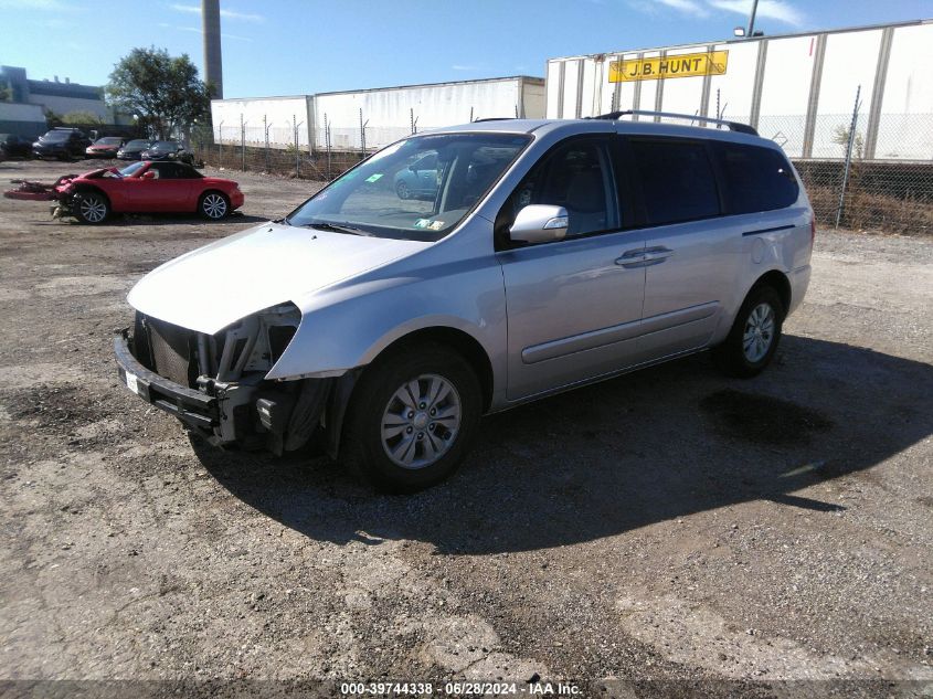 2012 Kia Sedona Lx VIN: KNDMG4C7XC6487075 Lot: 39744338