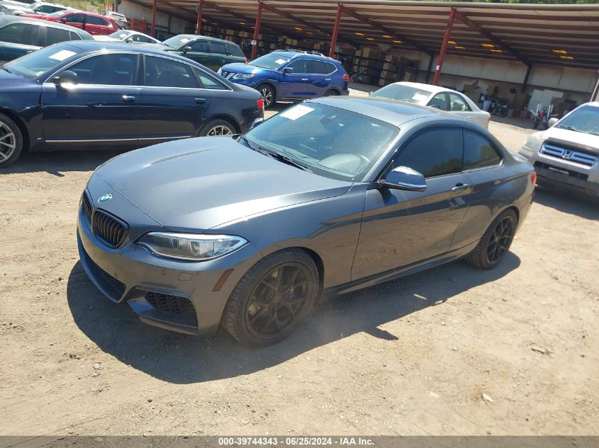 2017 BMW M240I xDrive VIN: WBA2G3C33HV641165 Lot: 39744343