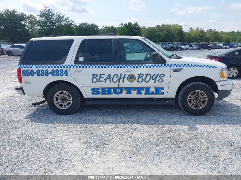 2001 Ford Expedition Xlt VIN: 1FMRU15W71LA74395 Lot: 39744349