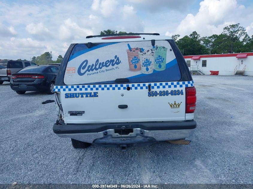 2001 Ford Expedition Xlt VIN: 1FMRU15W71LA74395 Lot: 39744349