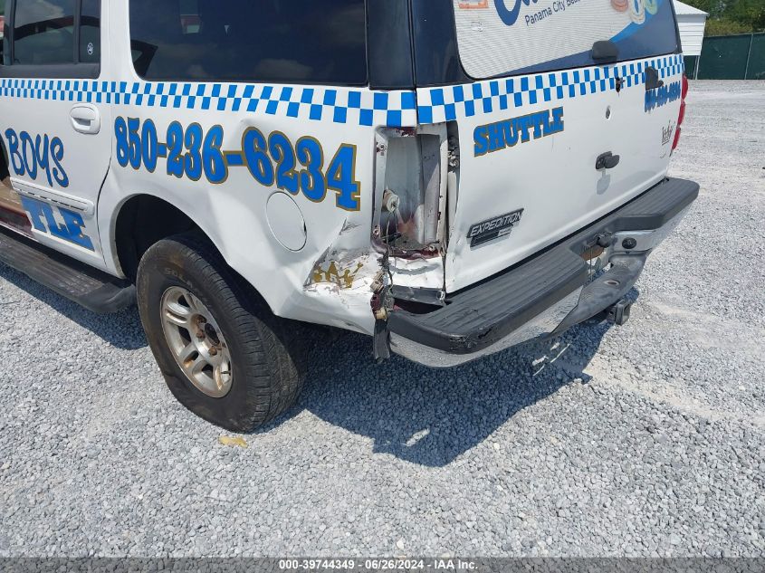 2001 Ford Expedition Xlt VIN: 1FMRU15W71LA74395 Lot: 39744349