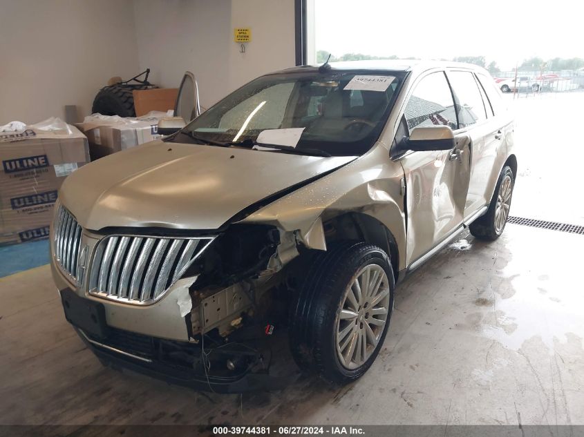 2011 Lincoln Mkx VIN: 2LMDJ6JK8BBJ25749 Lot: 39744381