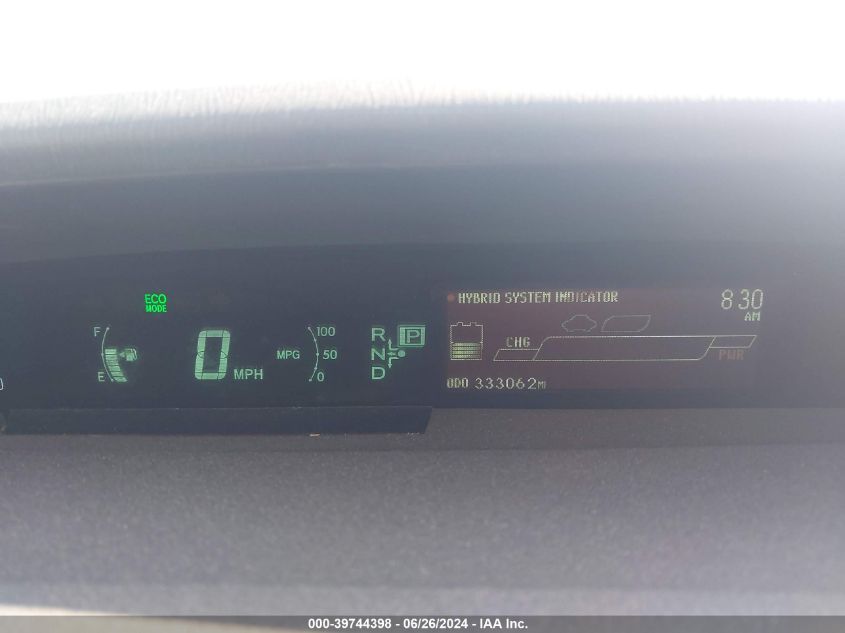 2015 Toyota Prius Two VIN: JTDKN3DUXF1992871 Lot: 39744398