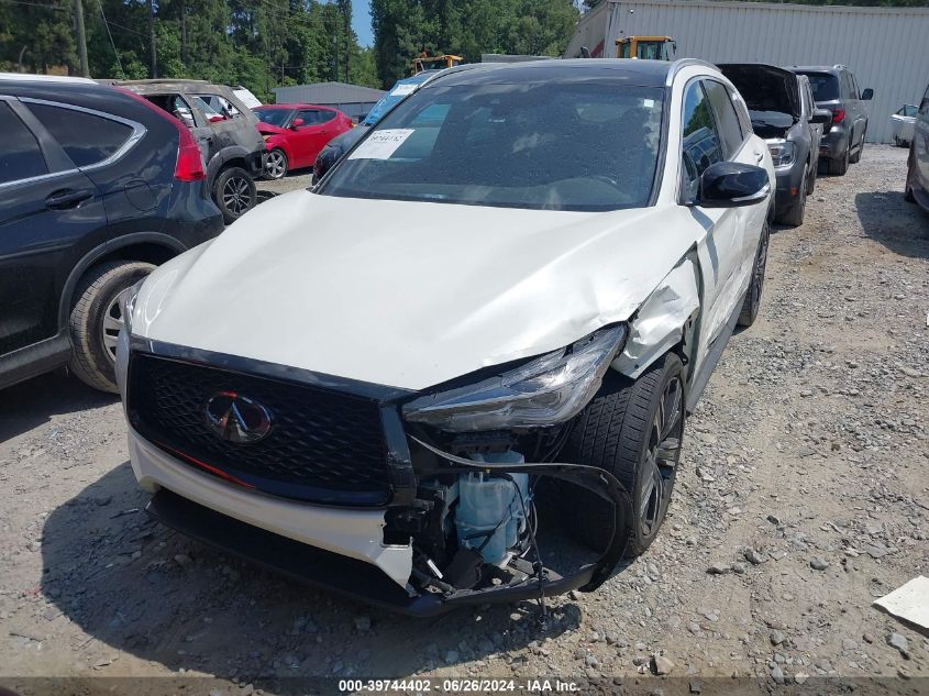 3PCAJ5BA7NF106409 2022 Infiniti Qx50 Luxe