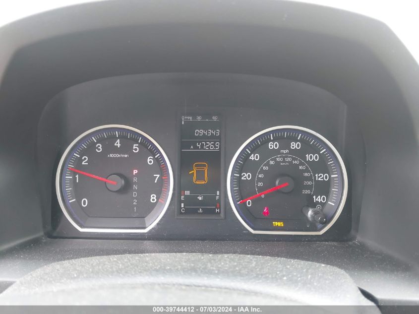 2009 Honda Cr-V Lx VIN: 5J6RE48369L002517 Lot: 39744412