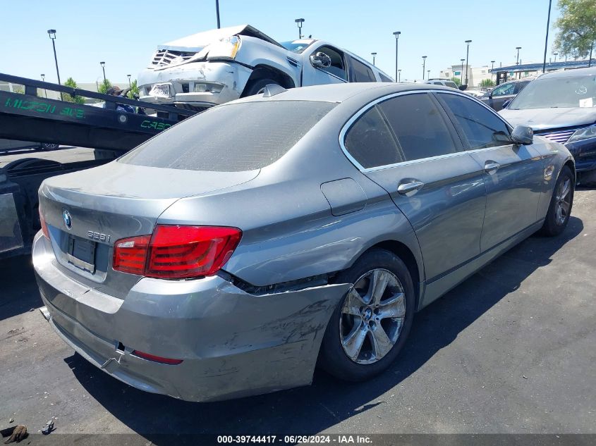 2011 BMW 528I VIN: WBAFR1C56BC741863 Lot: 39744417