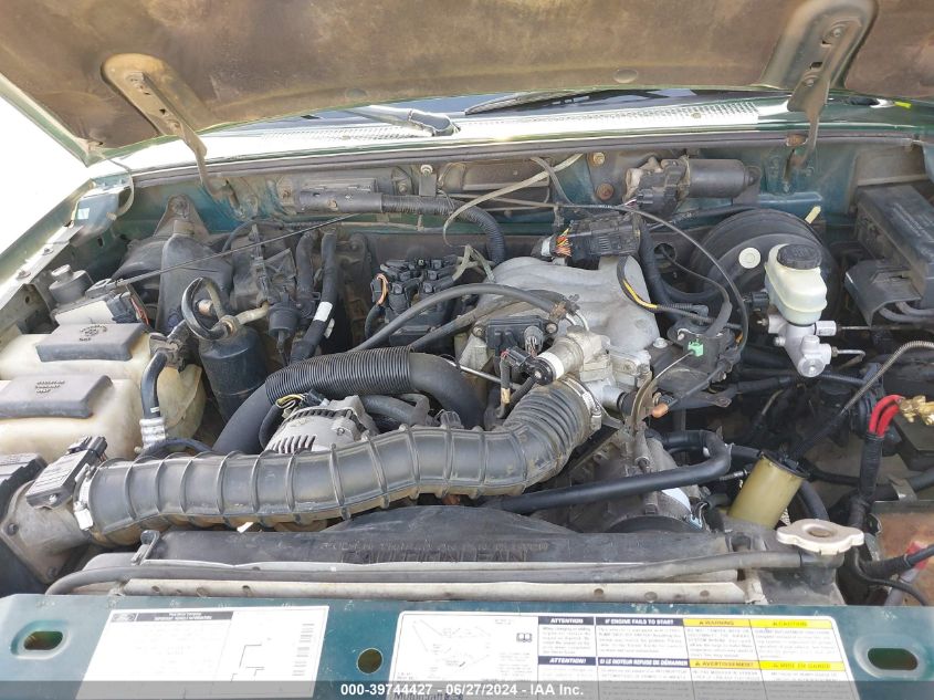 1998 Ford Ranger Splash/Xl/Xlt VIN: 1FTYR14U8WTA79341 Lot: 39744427