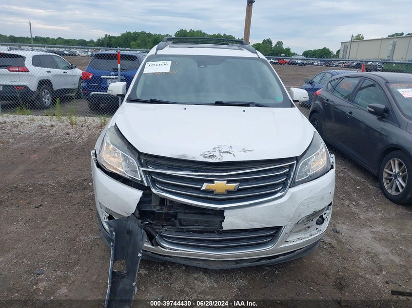 2016 Chevrolet Traverse Ltz VIN: 1GNKVJKDXGJ102997 Lot: 39744430