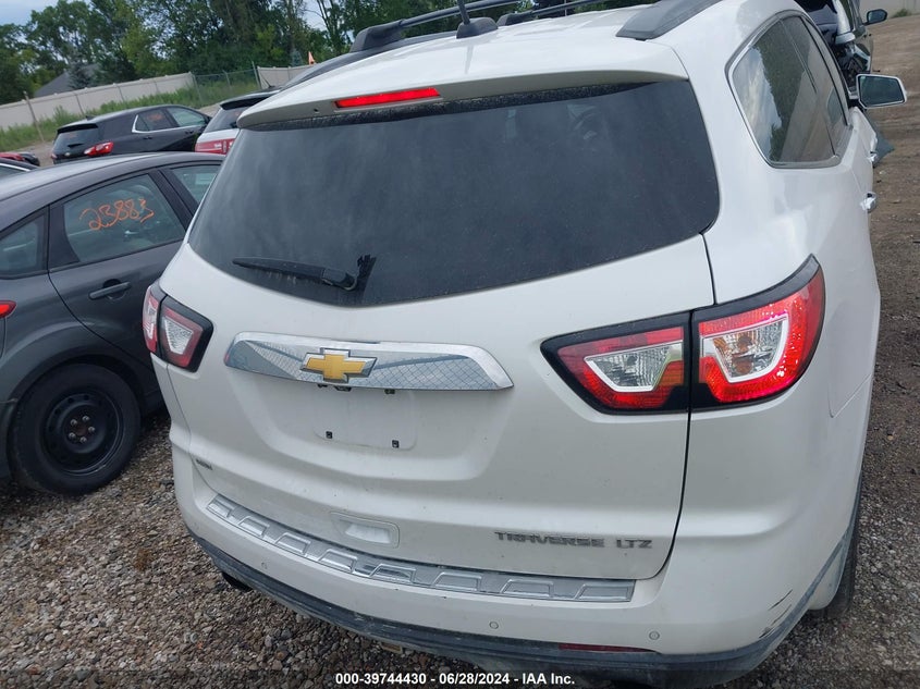 2016 Chevrolet Traverse Ltz VIN: 1GNKVJKDXGJ102997 Lot: 39744430