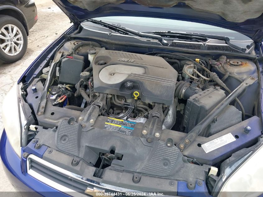 2006 Chevrolet Impala Ltz VIN: 2G1WU581469290162 Lot: 39744431