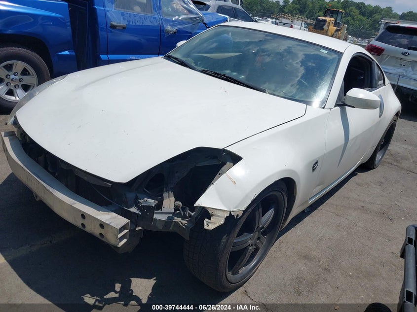 2007 Nissan 350Z Touring VIN: JN1BZ34E57M553318 Lot: 39744444