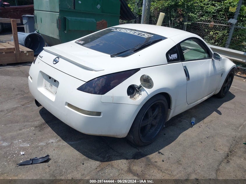 2007 Nissan 350Z Touring VIN: JN1BZ34E57M553318 Lot: 39744444