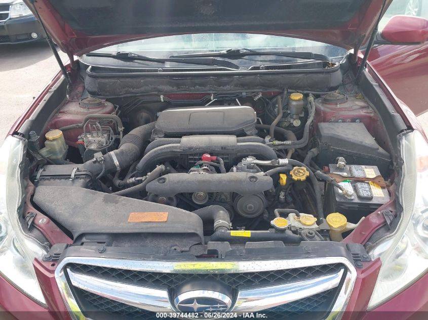 2011 Subaru Legacy 2.5I Limited VIN: 4S3BMBK66B3219928 Lot: 39744482