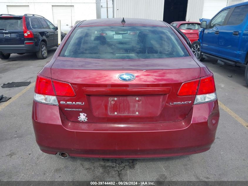 2011 Subaru Legacy 2.5I Limited VIN: 4S3BMBK66B3219928 Lot: 39744482