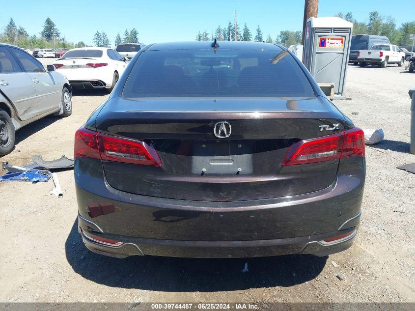 2017 Acura Tlx VIN: 19UUB1F34HA007219 Lot: 39744487