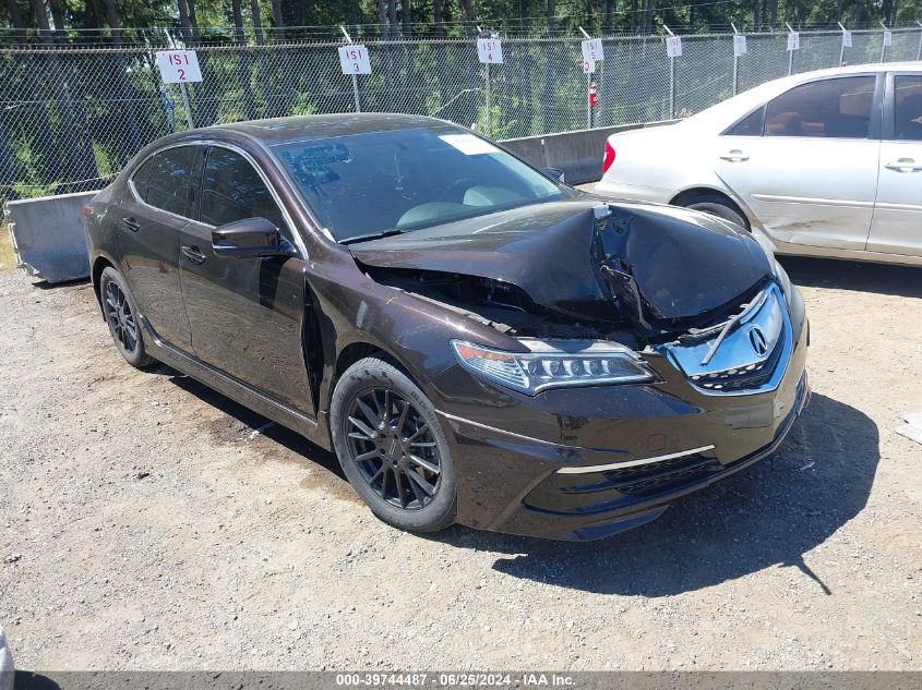 2017 Acura Tlx VIN: 19UUB1F34HA007219 Lot: 39744487