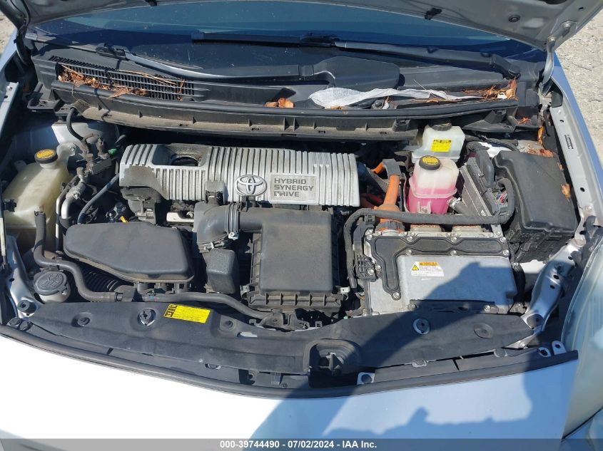 2010 Toyota Prius Iii VIN: JTDKN3DU5A0018424 Lot: 39744490
