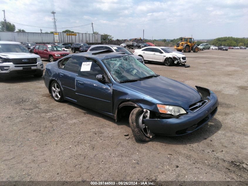 2006 Subaru Legacy 2.5I/2.5I Limited VIN: 4S3BL626X67210948 Lot: 39744503