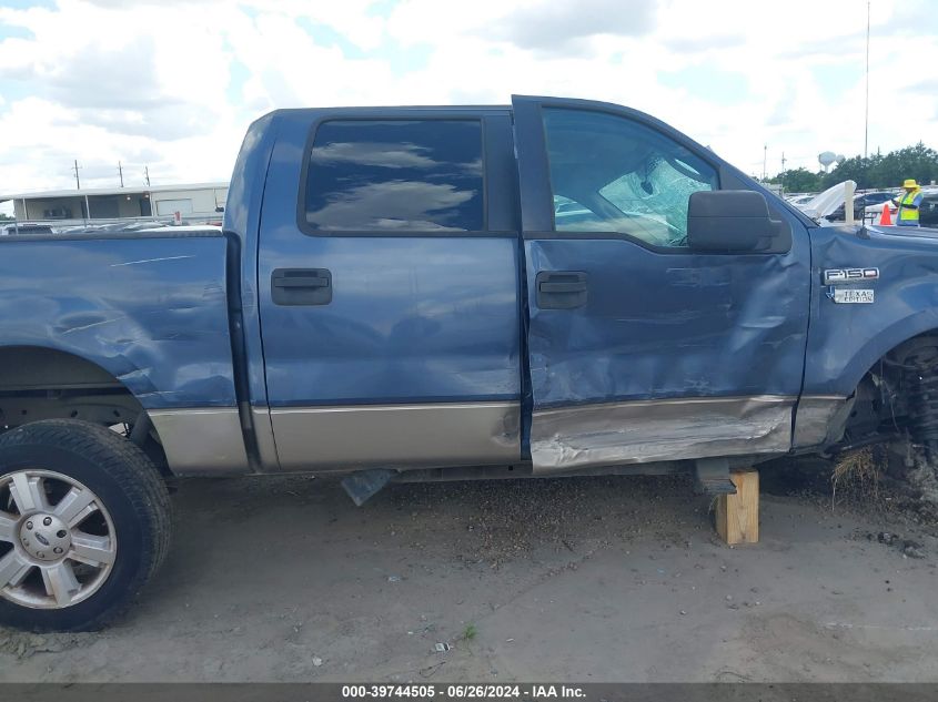 2006 Ford F-150 Xlt VIN: 1FTRW12WX6FB51009 Lot: 39744505