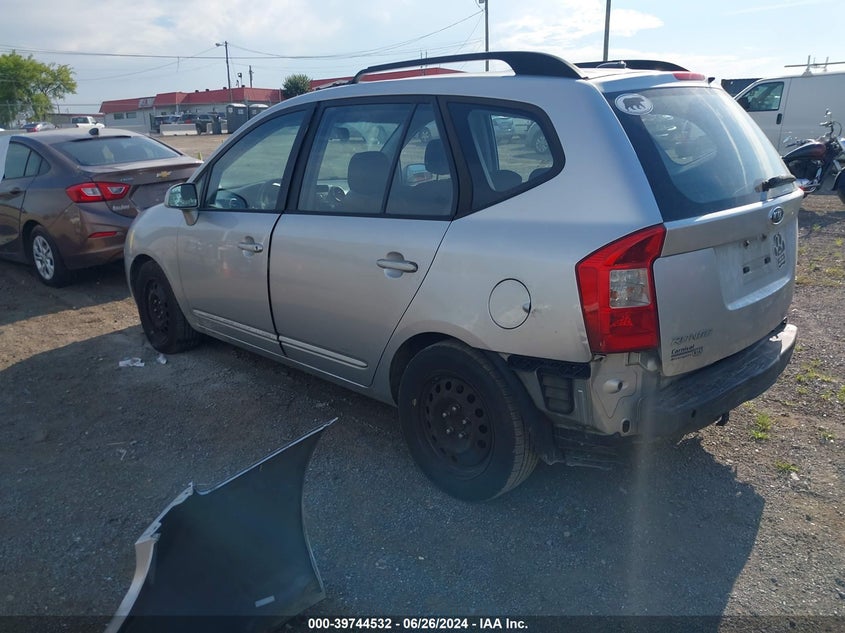 2009 Kia Rondo Lx VIN: KNAFG528897241490 Lot: 39744532