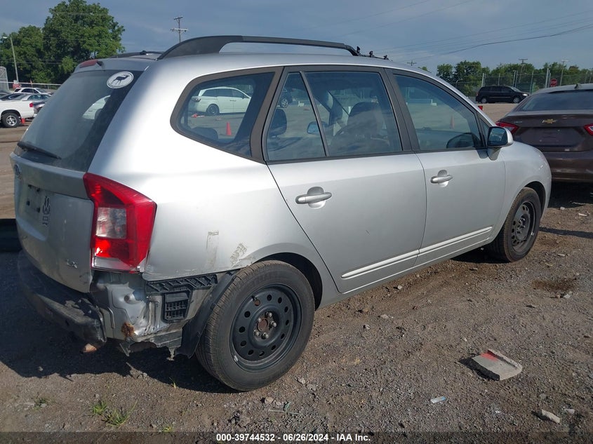 2009 Kia Rondo Lx VIN: KNAFG528897241490 Lot: 39744532