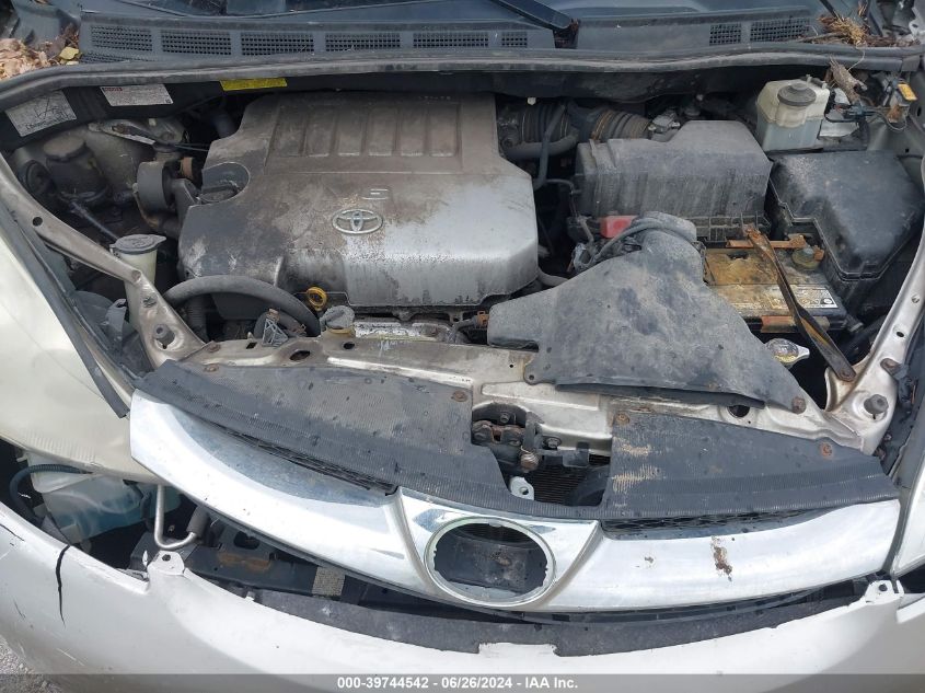 2008 Toyota Sienna Xle VIN: 5TDZK22C88S116849 Lot: 39744542