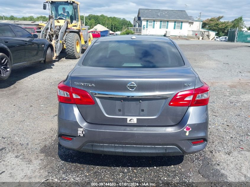 2017 Nissan Sentra Sv VIN: 3N1AB7AP7HL697770 Lot: 39744583