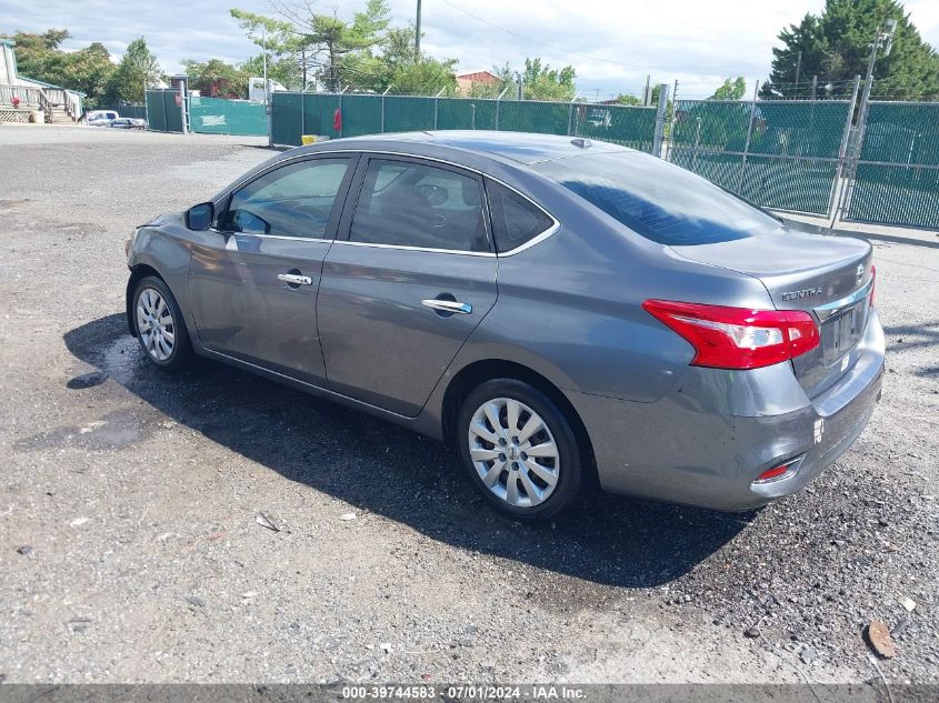 2017 Nissan Sentra Sv VIN: 3N1AB7AP7HL697770 Lot: 39744583