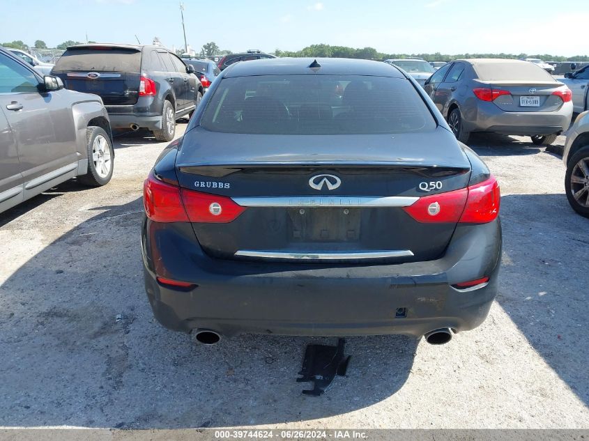 2015 Infiniti Q50 Hybrid Premium VIN: JN1AV7AP3FM790182 Lot: 39744624