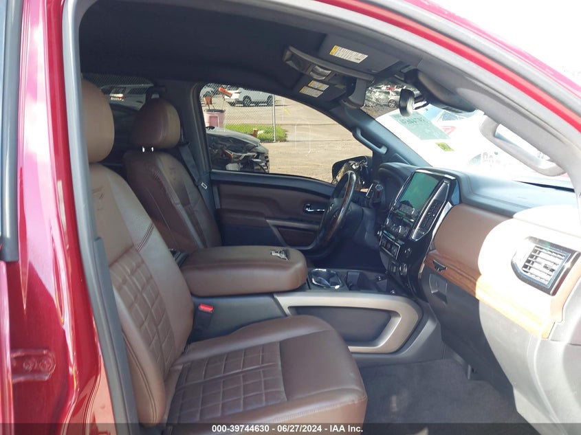 2021 Nissan Titan Sv/Sl/Platinum Reserve VIN: 1N6AA1EF1MN522291 Lot: 39744630